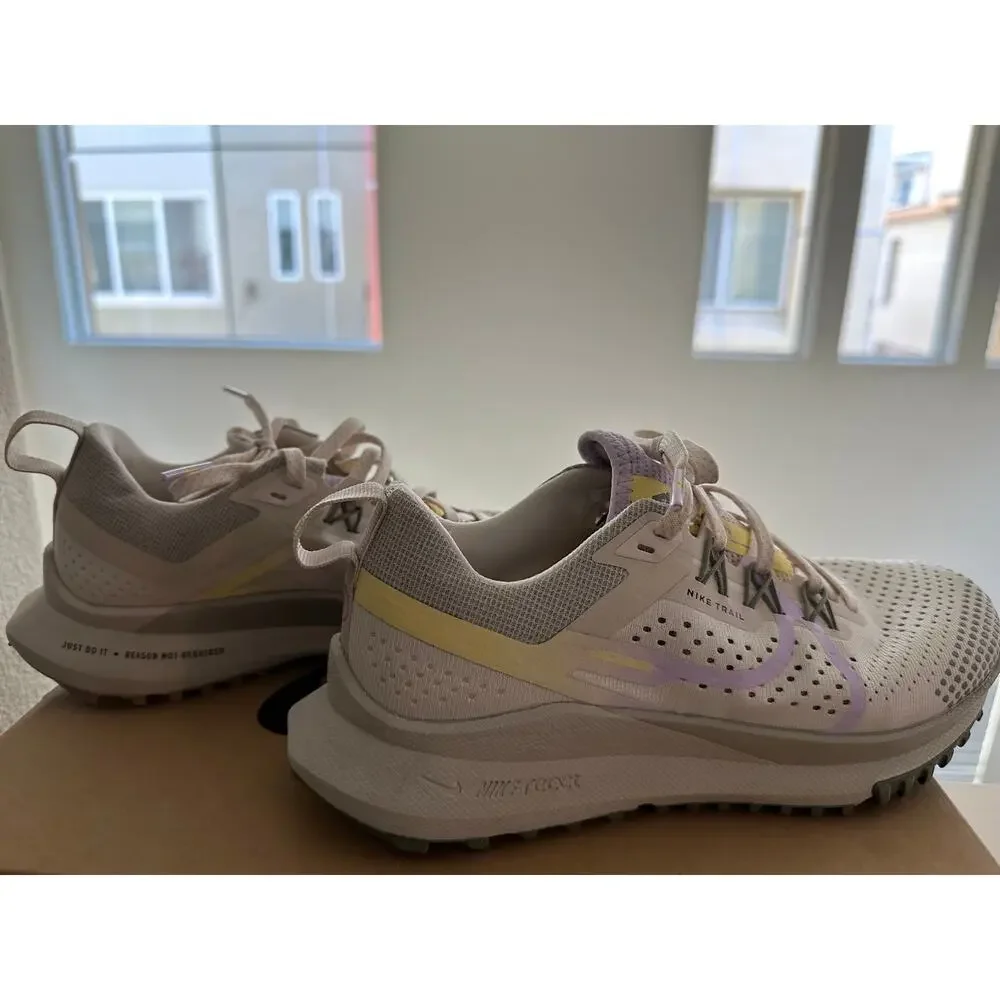 New Nike React Pegasus Trail 4 Phantom Multi-Color Women Size 6.5
